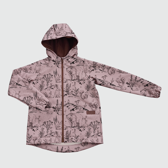 Softshell parka Animals