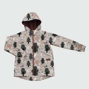 Softshell parka Forest