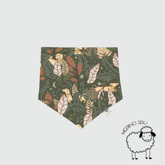 Meriinovillane beebisall Marten - Junglewoof